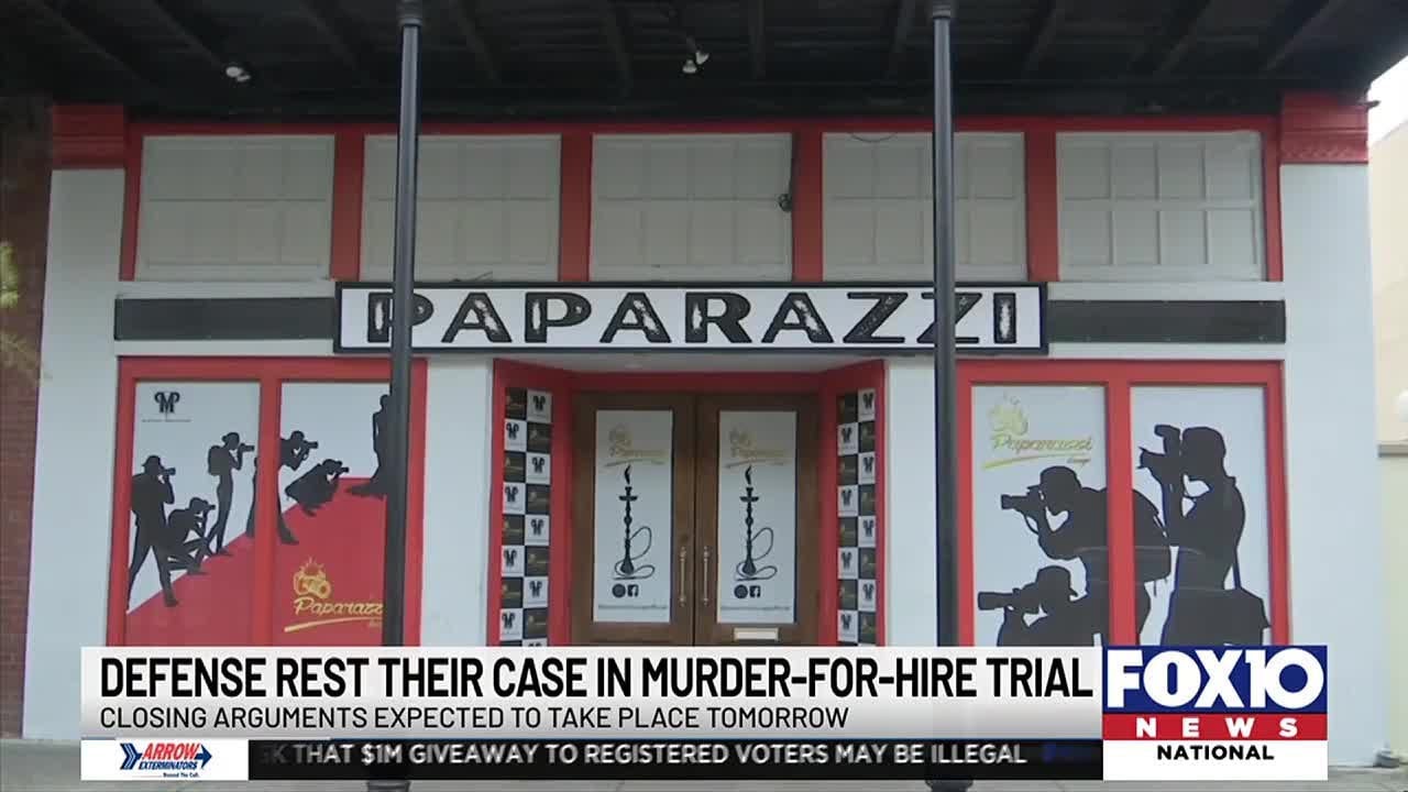 Defense rests in murder-for-hire trial - YouTube