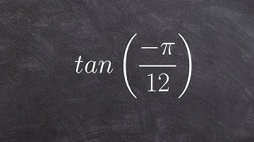 Learn how to evaluate tangent using the difference formula of two angles