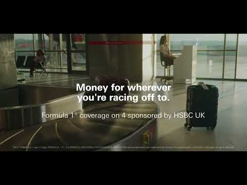 HSBC Channel 4 F1 "Corner" ident by Wunderman Thompson