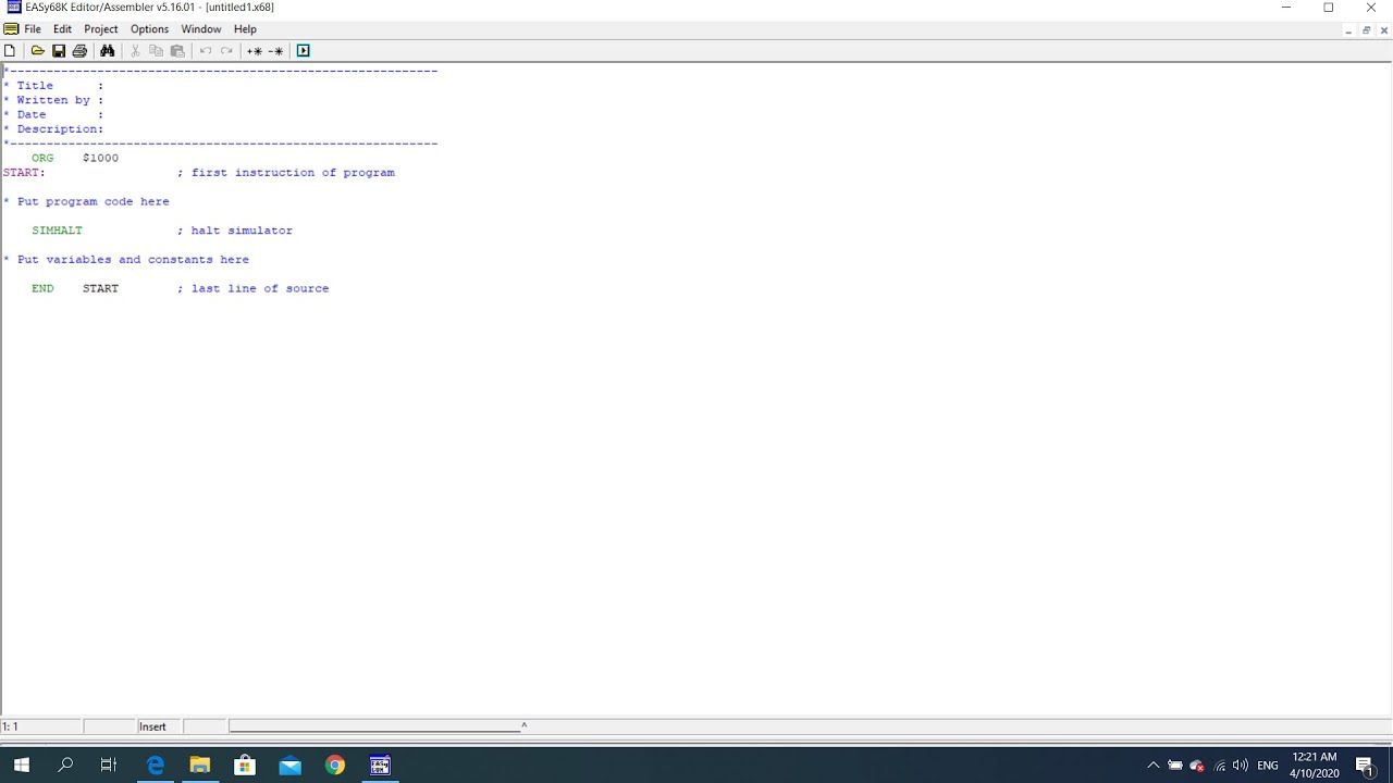 68K Microprocessor - Easy 68k Tutorial - YouTube