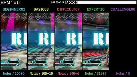 DDR / MOON - SINGLE (DanceDanceRevolution SuperNOVA)