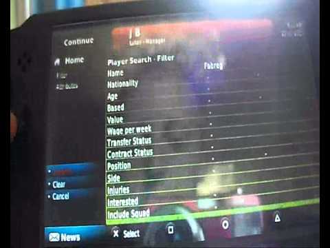 How to sign ANY player to ANY team on Football Manager Handheld