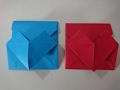 Como hacer una carta corazón de papel -- Origami de amor muy fácil