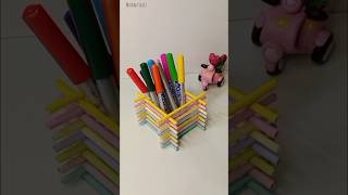 DIY Pen Holder Using Old Newspaper | Best Out of Waste Craft Idea #recyclecraft #diy #penholder