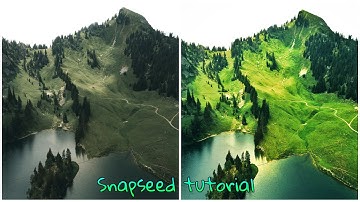 Snapseed tutorial - Snapseed Beginner Tutorial |Lightroom app| Android and iPhone by axad methodic