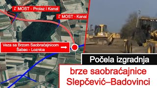 Počela izgradnja brze saobraćajnice SLEPČEVIĆ - BADOVINCI