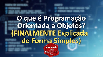O que é Programação Orientada a Objetos? (FINALMENTE Explicada de Forma Simples)