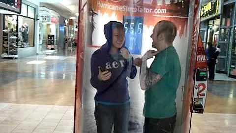 Brandi n Travis trapped in a hurricane.