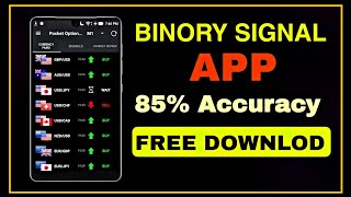 Best binary signal app free 90% Accuracy with prof  || Quotex free signal app || Binomo Signal app✅