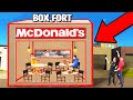 24 HOUR MCDONALD'S BOX FORT! (GIANT RESTURANT!!)