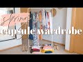 My 34 Piece Spring Capsule Wardrobe 2021 | Feminine, Colorful Capsule Closet