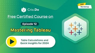 Mastering Tableau: Table Calculations and Quick Insights for 2024 🚀