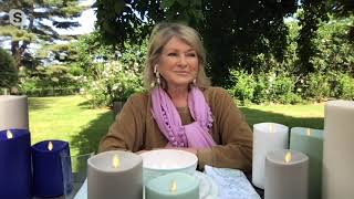Martha Stewart 12-Piece Floral Melamine Dinnerware Set on QVC