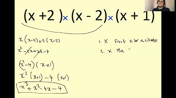 Expanding triple brackets