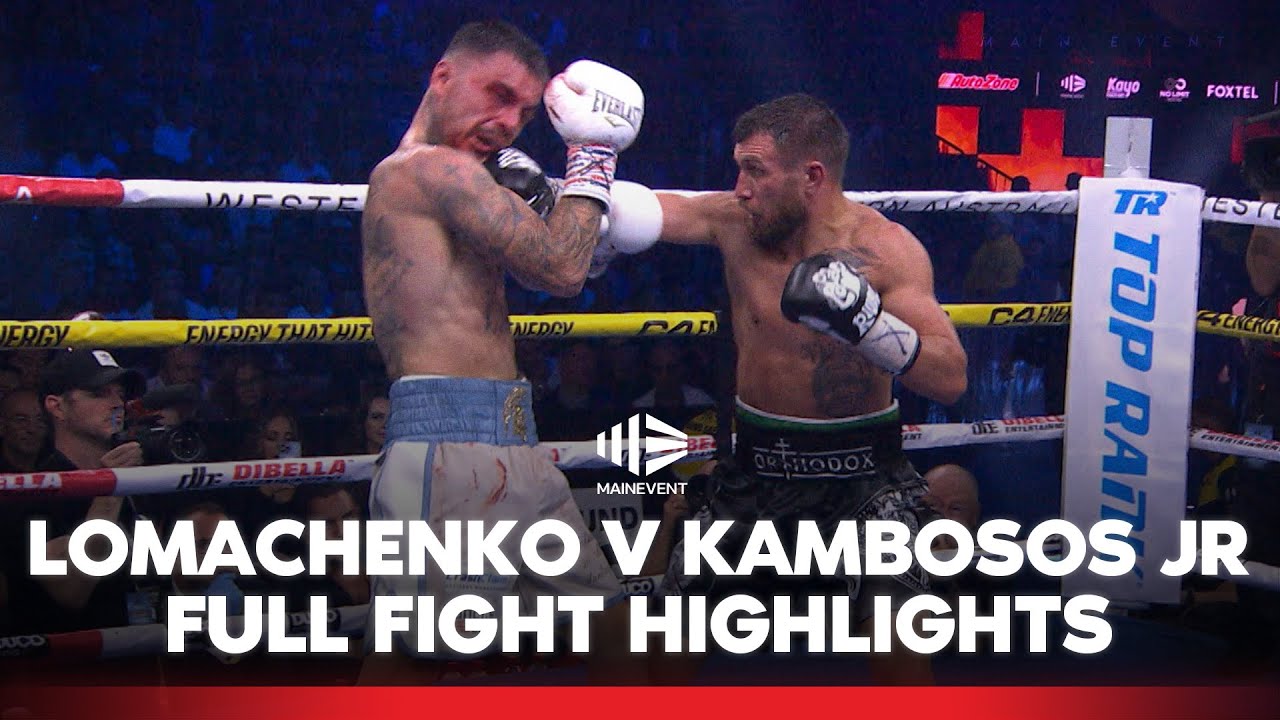 Vasiliy Lomachenko vs. George Kambosos Jr - Fight Highlights 🥊💥 | Main Event | Fox Sports Australia