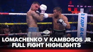 Vasiliy Lomachenko vs. George Kambosos Jr - Fight Highlights 🥊💥 | Main Event | Fox Sports Australia