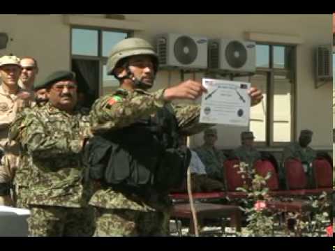 Afghan National Army Air Corps Military Police Graduation