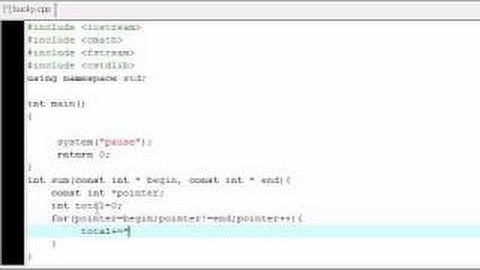 C++ Tutorial - 29 - Array Ranges in Functions