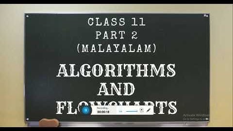 #cbse CBSE CLASS 11| COMPUTER SCIENCE | UNIT2 CHAPTER 1 ALGORITHMS AND FLOW CHART PART 2(MALAYALAM)