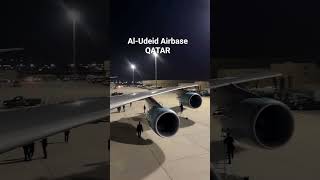 Al-Udeid Airbase Qatar🇶🇦🇺🇸 #potus #donaldtrump #qatar
