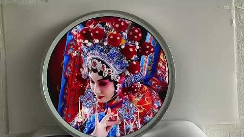 23.6 inch circular display screen