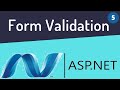 Form Validation in Asp.net | Asp.net Tutorials | Asp.net for Beginners