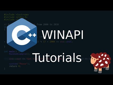 C++ WinAPI Tutorial [Deutsch] #007 Datei Öffnen und Speichern Dialog