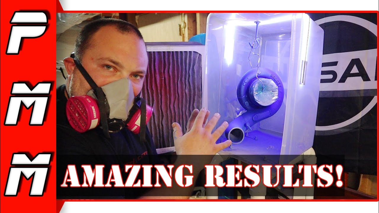 Easy and affordable DIY powder coat setup + eastwoodco PCS250 powder coat kit review YouTube