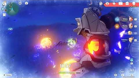 C6 Fischl x Yoimiya with Thundering Fury Set