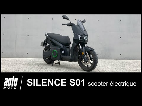 Silence S01 le scooter électrique vendu chez SEAT Essai POV Auto-Moto.com