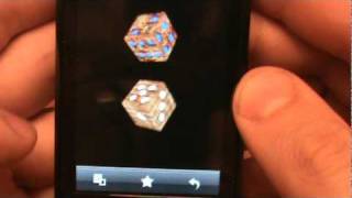 Simply Dice 3D :) in your pocket . Up to 6 dices. Works on all phones with Android 1.5 and higher)) screenshot 4
