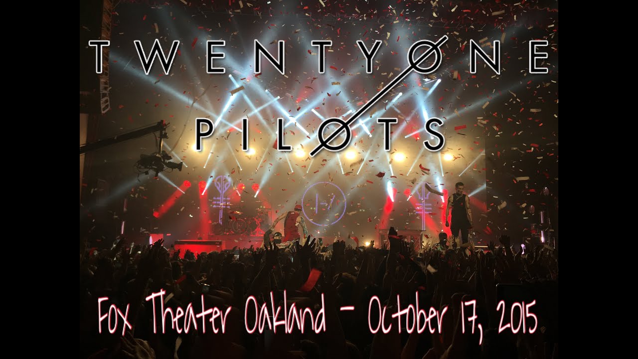 blurryface tour dates