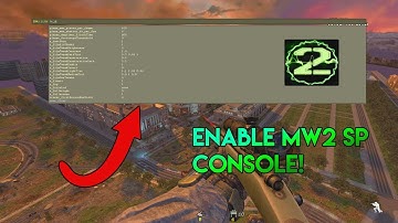 How To Enable Mw2 Singleplayer Console | Modern Warfare 2 Tutorial | Mw2 PC