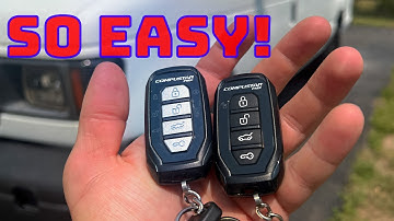 How To Program New Compustar Remotes | For CM900S and CM900AS Systems