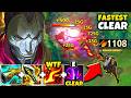 I tried Jhin Jungle and its actually super broken... (1100 AD, FASTEST CLEAR EVER)