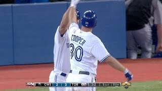 CWS@TOR: Blue Jays walk off on Cooper's RBI single