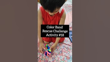 Reddingsuitdaging voor kleurenbanden | Learnwithus-activiteit l #learnwithus @learnwithus13