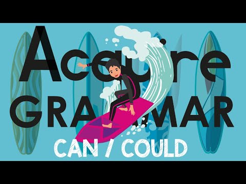 How to Use CAN and COULD | English Grammar