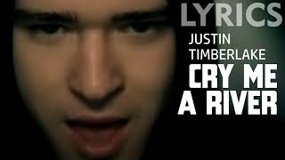 Cry me a river (Justin Timberlake) animated lyrics