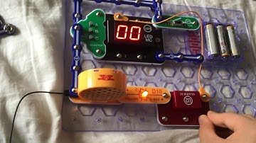 SNAP CIRCUITS ARCADE FUNKY SIREN AND LIGHT 1 2 3 4 5