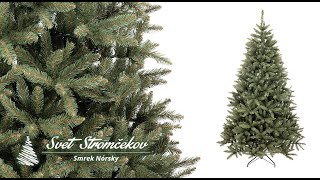 Umelý Vianočný Stromček Smrek Nórsky