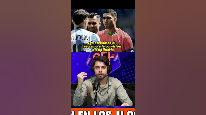 ☝️ HAKIMI NO QUERÍA VOLVER A JUGAR ARGENTINA MARRUECOS Y LO OBLIGARON