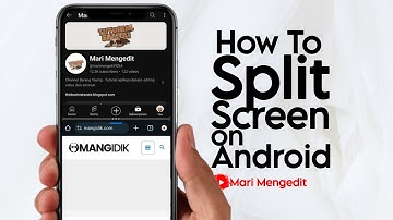 How to Split Screen on Samsung Android Phone | Open 2 Apps in One Screen