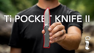 Big Idea Design Ti Pocket Knife II