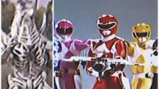 Mighty Morphin Power Rangers green ranger seanson2 power rangers(power Blaster)vs Skelerena