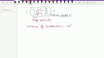 Electrical engineering : - ( Electron drift velocity ) - 2.