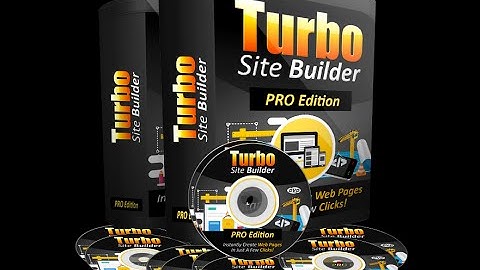 Turbo Site Builder Reseller Sales Video