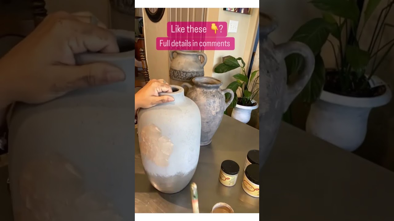 Quick and simple Old vases made new!