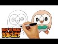 How to Draw Pokemon | Rowlet
