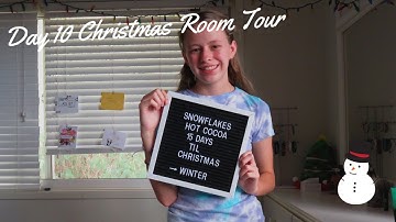 Christmas Countdown 2019: Day 9 (Christmas Room Tour)